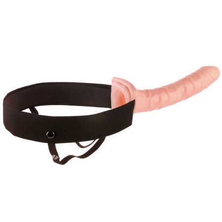 Strap-On pusty Hollow FFS 10 Light z regulowaną uprzężą, 25 cm x Ø 3,5 cm - 2