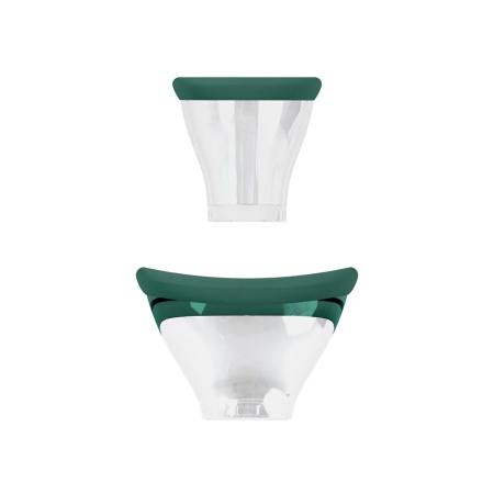 Boost - Rechargeable Vulva and Breast Pump - Forest Green - 4