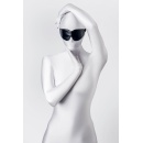 Anonymo mask, PU leather, black, 26.5 cm - 3