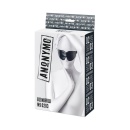 Anonymo mask, PU leather, black, 26.5 cm - 7