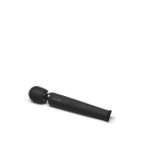 Masażer Le Wand Matte Black Rechargeable - silikonowa głowica 6,21 cm, elastyczna szyjka 5,0 cm, długość korpusu 34 cm - 2