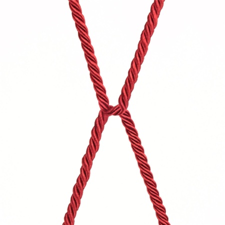 Sznur do bondage Crimson Silky 10 m, 6 mm, czerwony - 8