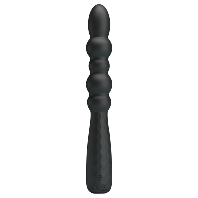 Wibrujący korek analny MR PLAY Bendable z elastycznym trzonem i 12 funkcjami, 18,5 cm - 1 2