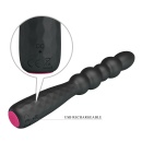 Wibrujący korek analny MR PLAY Bendable z elastycznym trzonem i 12 funkcjami, 18,5 cm - 4