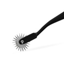 Koło Wartenberg Pinwheel 1-Wheel Black - jednokółkowy stalowy wiatraczek sensoryczny z ostrymi końcówkami, dł. 17,5 cm - 3