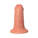 Dildo RealStick Caliber 14/5 z przyssawką, PVC, długość 14 cm, średnica 5 cm - 3