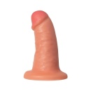 Dildo RealStick Caliber 14/5 z przyssawką, PVC, długość 14 cm, średnica 5 cm - 4