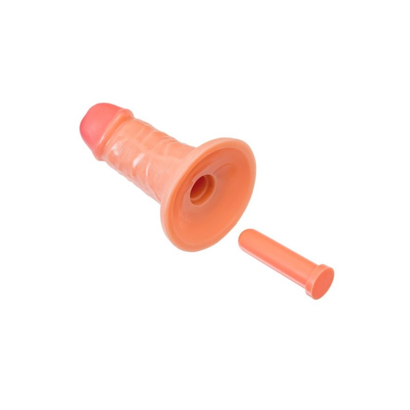 Dildo RealStick Caliber 14/5 z przyssawką, PVC, długość 14 cm, średnica 5 cm - 6