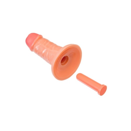 Dildo RealStick Caliber 14/5 z przyssawką, PVC, długość 14 cm, średnica 5 cm - 6