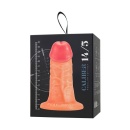 Dildo RealStick Caliber 14/5 z przyssawką, PVC, długość 14 cm, średnica 5 cm - 11