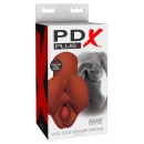 Masturbator dwukanałowy Pimp Your Pleasure St – kanał waginalny i analny, materiał Fanta Flesh (TPR), długość całkowita 16,5 cm - 1