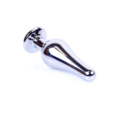 MyLove Toys - Jewellery Silver BUTT PLUG- Pink - 1 2
