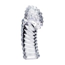 Nakładka na palec erotyczna Dale z elastycznego, przezroczystego materiału TRE, 8,5 cm - 2