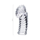 Nakładka na palec erotyczna Dale z elastycznego, przezroczystego materiału TRE, 8,5 cm - 4