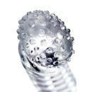 Nakładka na palec erotyczna Dale z elastycznego, przezroczystego materiału TRE, 8,5 cm - 10