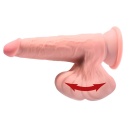 King Cock Plus Triple Density Dildo z Kołyszącymi Się Kulami i Przyssawką 24,5 cm - 5