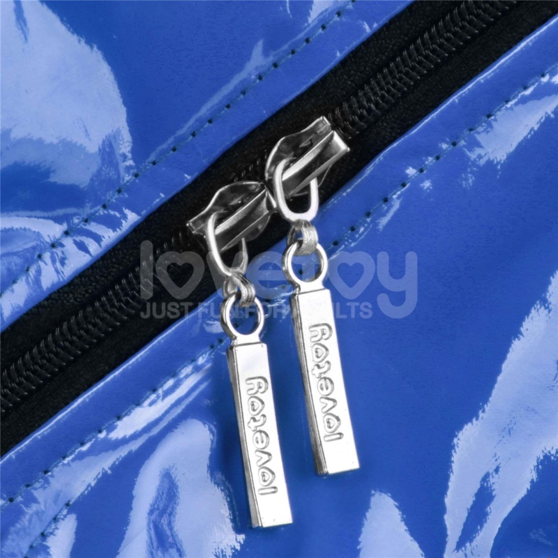 Spodenki Strap-On z O-ringiem 81-89 cm Niebieskie - 14