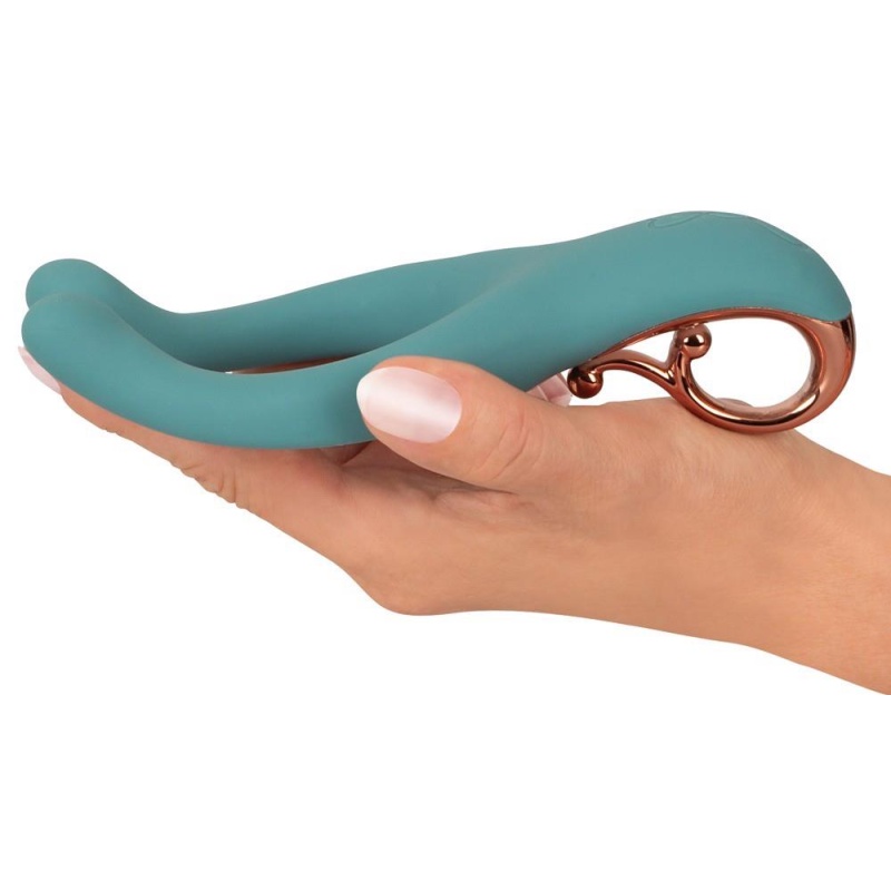 The Magician Multi Vibrator - podwójne silikonowe ramiona wibracyjne, 2 silniki, 16 trybów, 16 cm - 7