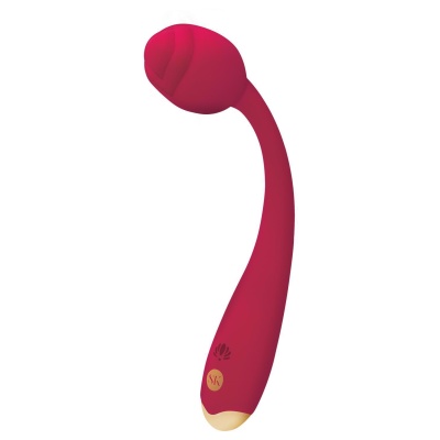 SECRET KISSES ROSEGASM LONG STEM VIBRATING ROSE - 1 2