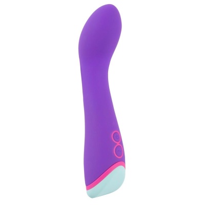 Wibrator G-Spot do stymulacji punktu G z elastyczną głowicą i 10 trybami wibracji, 14,5 cm - 1 2