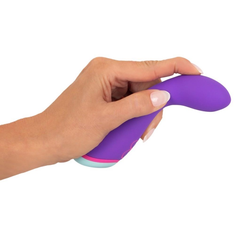Wibrator G-Spot do stymulacji punktu G z elastyczną głowicą i 10 trybami wibracji, 14,5 cm - 7
