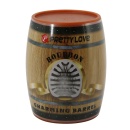 Masturbator Bourbon Charming Barrel - kompaktowy, z żebrowanym kanałem wewnętrznym - 9