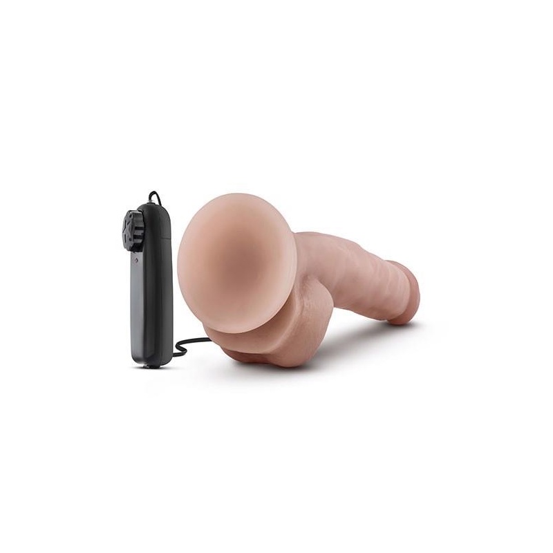 Wibrator realistyczny Dr. Jay z przyssawką i regulacją drgań, 22,2 cm - 4