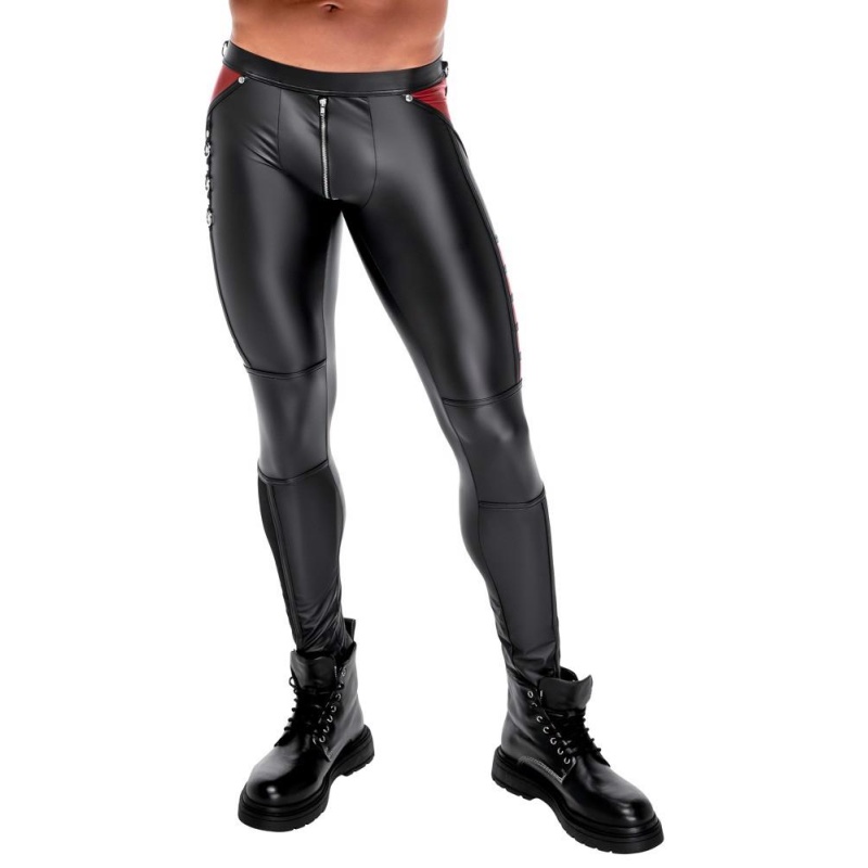 Men's Pants Black/Red LP-695 - 2