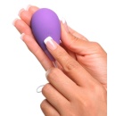 Zdalnie sterowane jajko wibracyjne Excite Her Pu z silikonu, długość całkowita 12,1 cm, część wprowadzana 6,4 cm, średnica 3,2 c - 6