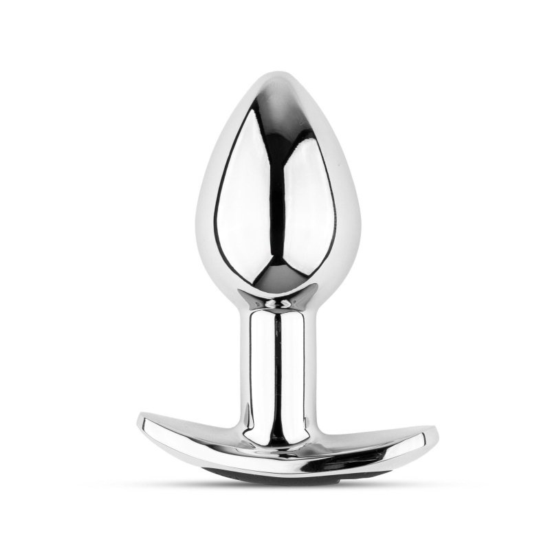 Metal Butt Plug M Vibrator USB - Remote Control - 2