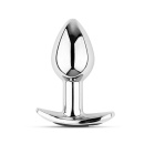 Metal Butt Plug M Vibrator USB - Remote Control - 2