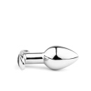 Metal Butt Plug M Vibrator USB - Remote Control - 4