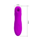 Stymulator łechtaczki Magic Flute z 12 funkcjami ssania, 11,9 cm - 5