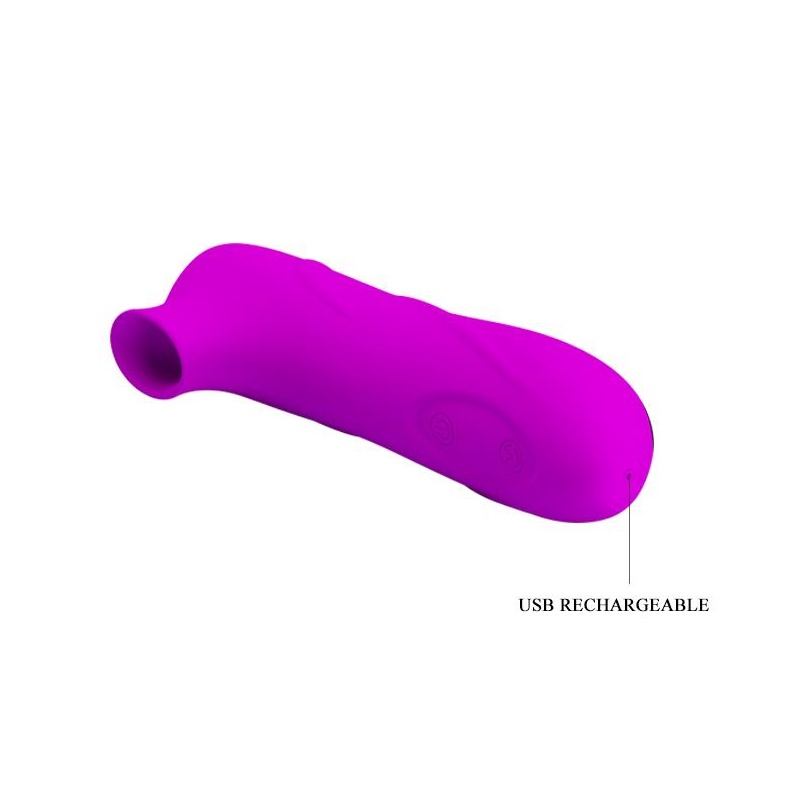 Stymulator łechtaczki Magic Flute z 12 funkcjami ssania, 11,9 cm - 6