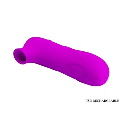 Stymulator łechtaczki Magic Flute z 12 funkcjami ssania, 11,9 cm - 6