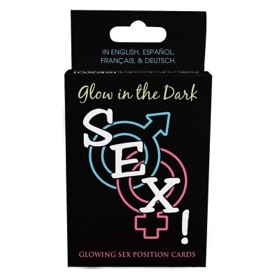 GLOW-IN-THE-DARK SEX! CARDS - 1