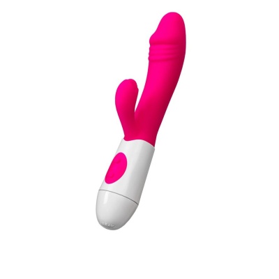 Wibrator A-TOYS Area - silikonowy, 10 trybów, stymulacja łechtaczki, długość robocza 9,7 cm - 1