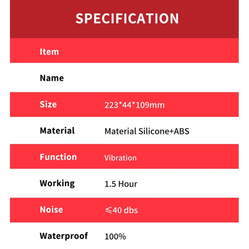 Trident Red Four-point vibration - 12