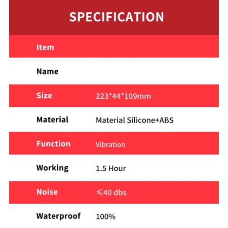 Trident Red Four-point vibration - 12