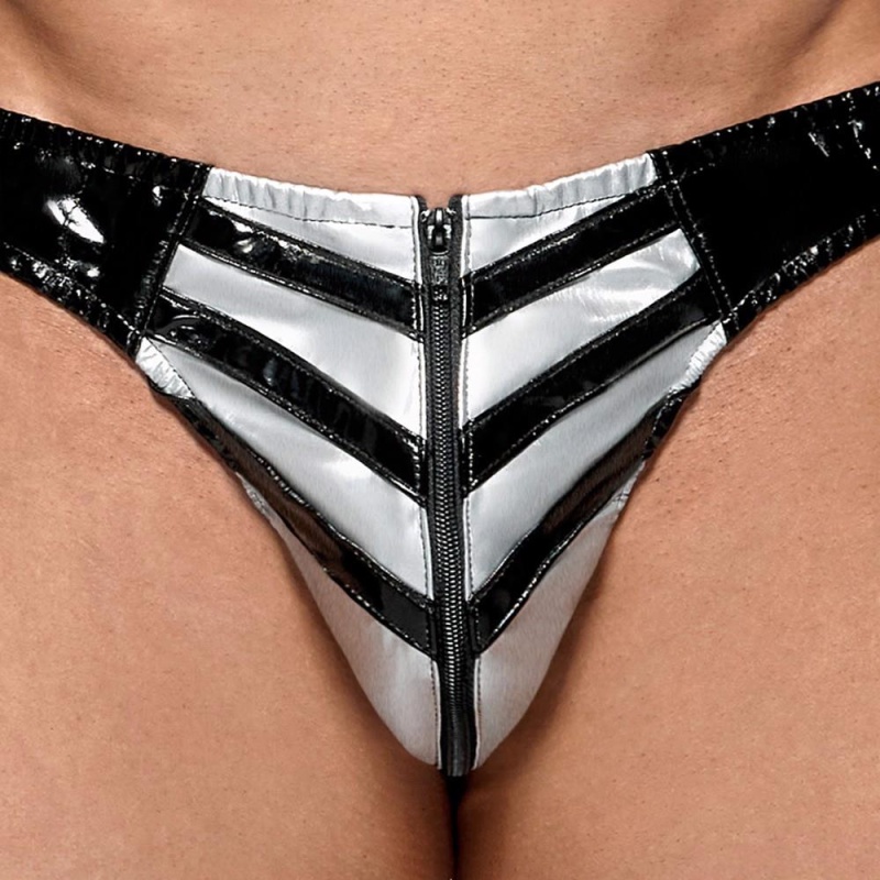 Vinyl Thong Men 2XL - 5