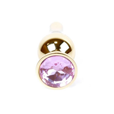 MyLove Toys - Jewellery Gold BUTT PLUG- Rose - 1