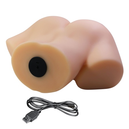 Masturbator pochwowo-analny Vivian - 35 cm, 10 programów wibracji - 5