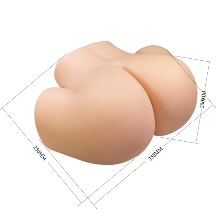 Masturbator pochwowo-analny Vivian - 35 cm, 10 programów wibracji - 7