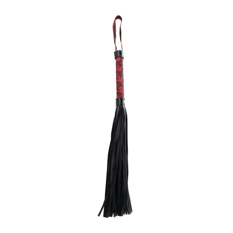 Red & black flogger - 1