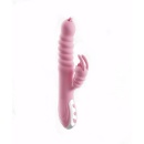 Wibrator Hannah 24 cm z języczkiem, wibracjami i rotacją - 9