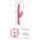 Wibrator Hannah 24 cm z języczkiem, wibracjami i rotacją - 10