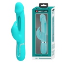 Wibrator króliczek Kampas Green - 7 funkcji wibracji, 4 tryby języczka, 2 silniki, wymiary: brak danych producenta - 1