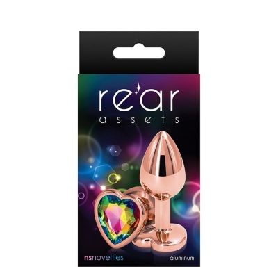 REAR ASSETS ROSE GOLD HEART S RAINBOW - 1