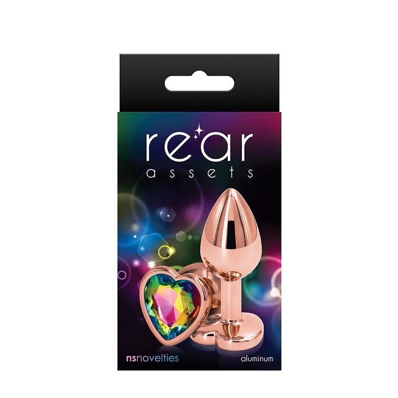 REAR ASSETS ROSE GOLD HEART S RAINBOW - 1