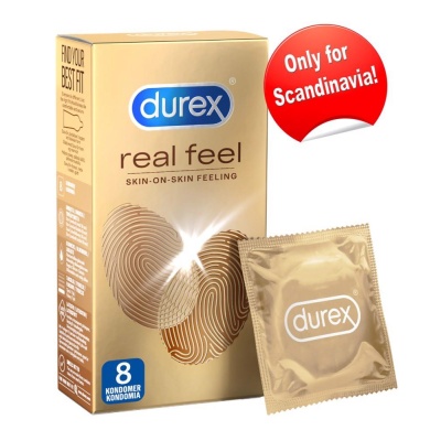 N Durex RealFeel 8 - 1 2